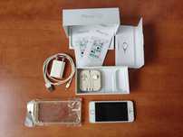 iPhone 5S Silver 16Gb Full Box impecabil fara amprenta, Icloud, etc