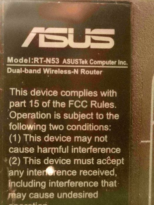 Ruter ASUS:RT-53
