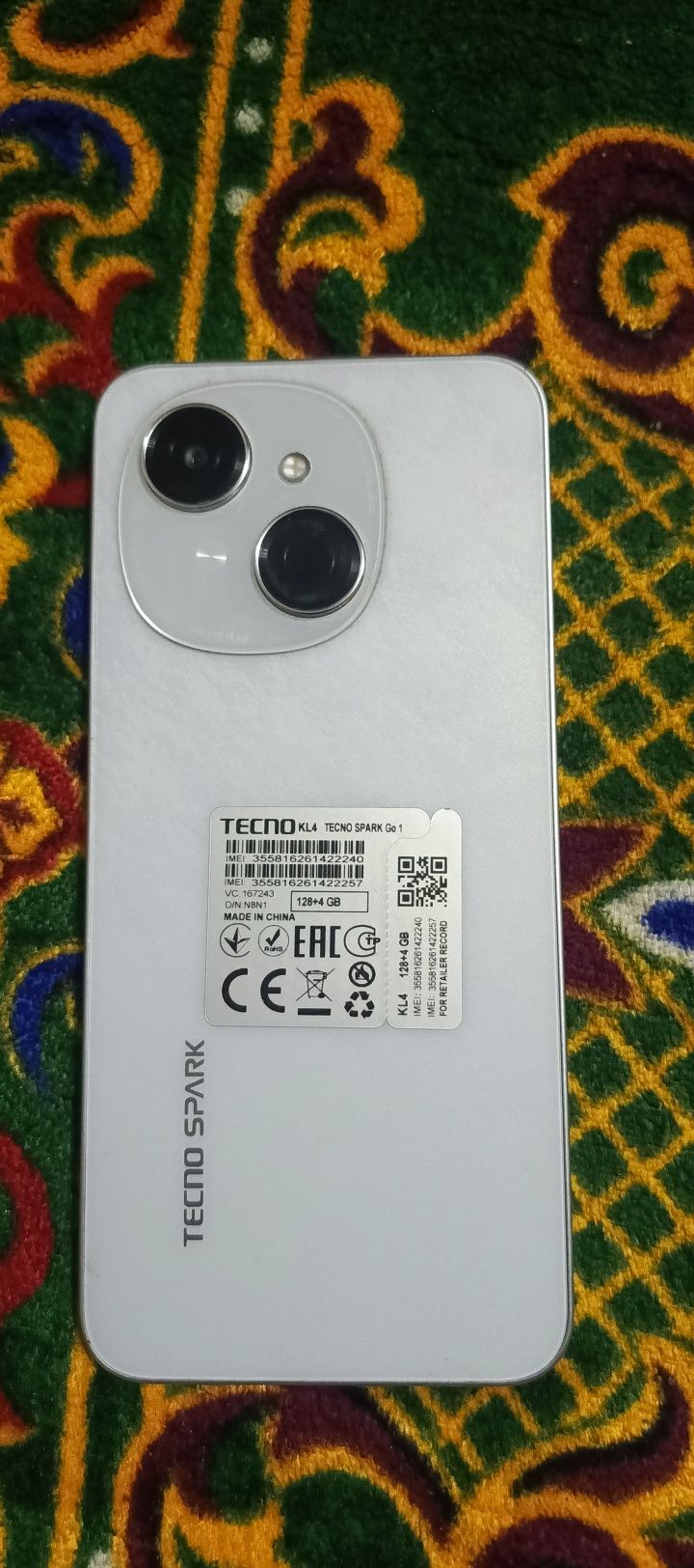 Tecno Spark Go1 s