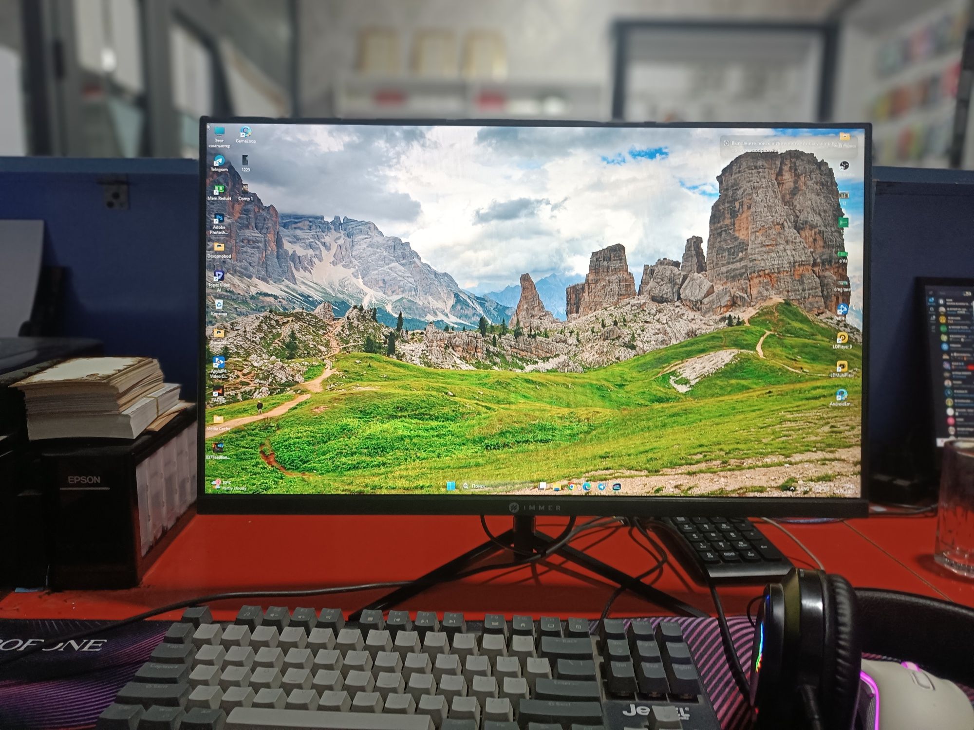 Full Complect Gaming Kompyuter, ўйин учун компютер