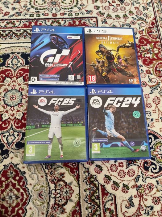 Диск на PS4, PS5  9 дисков в отличном состоянии