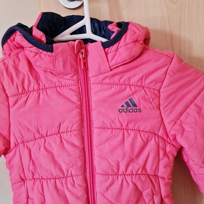 Geaca Adidas usoara roz pt fete 3-4 ani 104