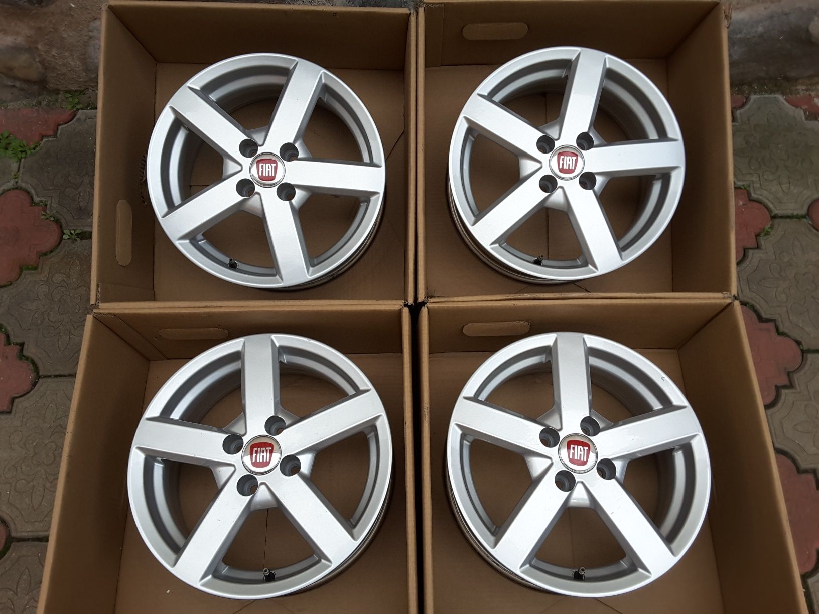 jante aliaj 15; 4x98; Fiat 500, 500e E, Panda, Panda 4x4, Linea