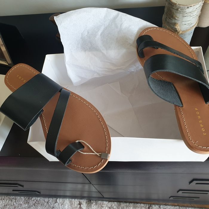 Sandale piele Topshop noi