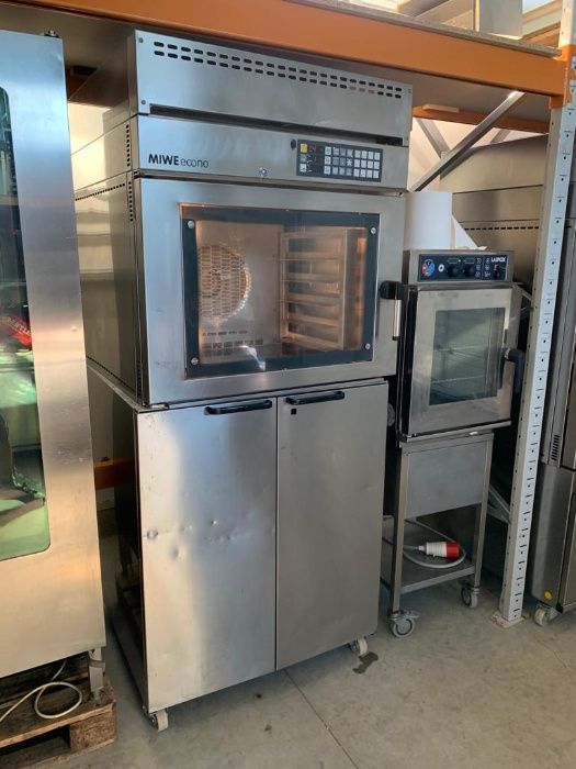 Cuptor Miwe patiserie 6 tavi + hota condensare + suport 2 bucati