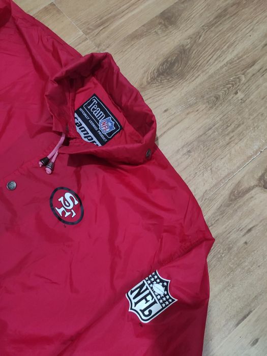 Geaca vintage NFL Campri Teamline San Francisco 49ers mărimea XL/XXL