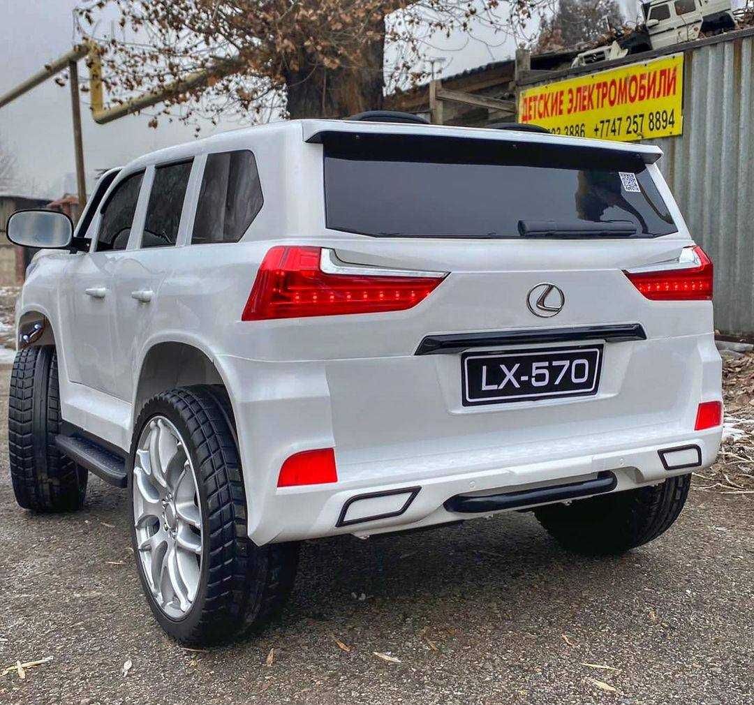 детский машина Lexus LX570 доставка бесплатно по КЗ +подарки, номер