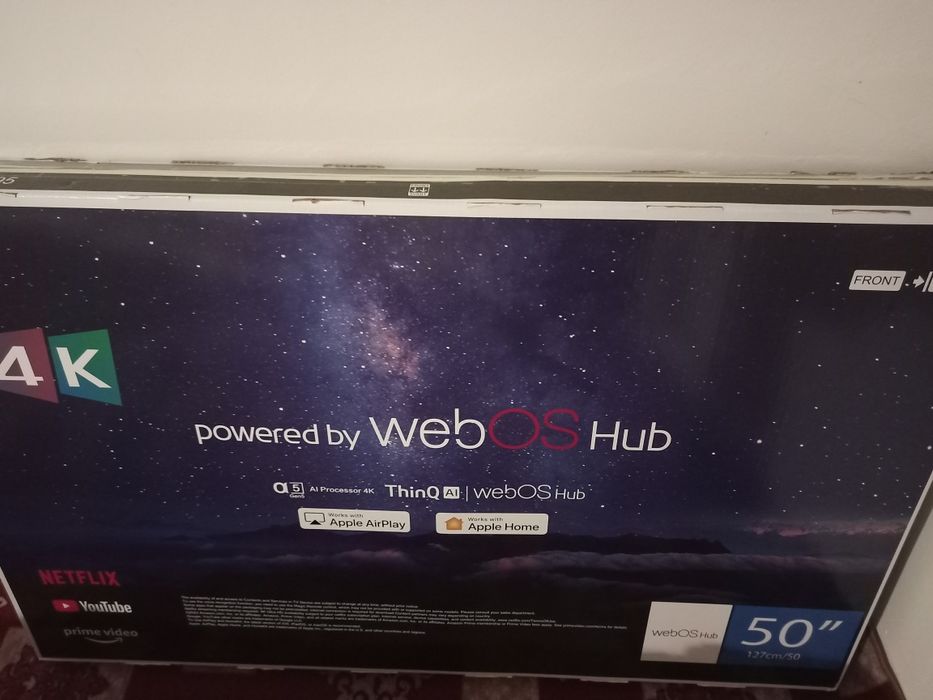 Смарттелевизор на запчасти Lg 127cm