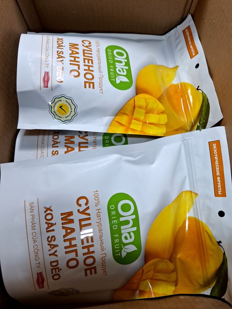 Манго сушеное mango qurutilgan манго сушенное quritilgan

1 упаковка =