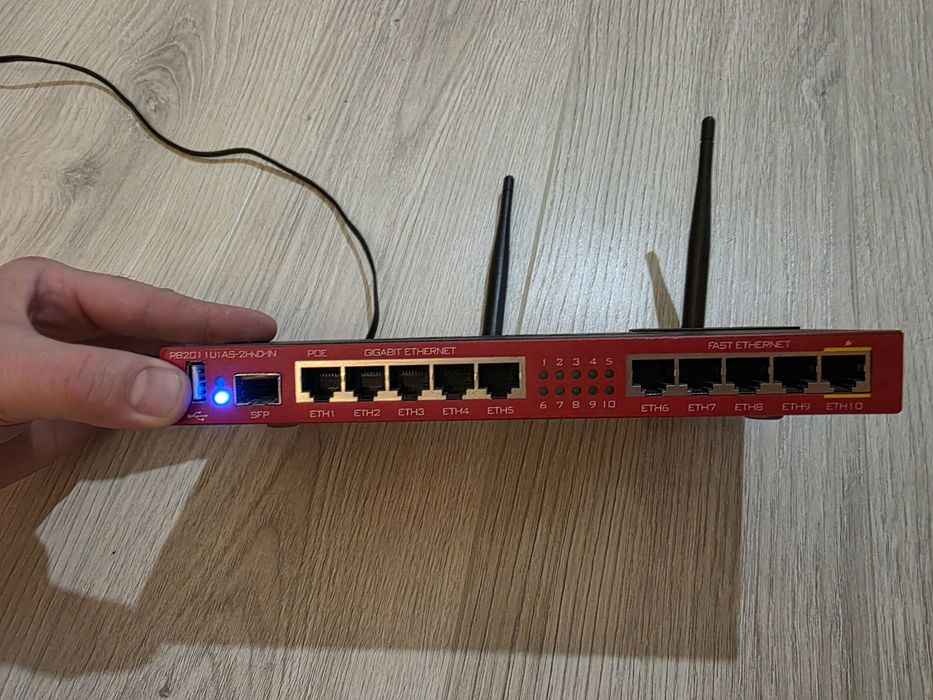 MikroTik RB2011UiAS-IN роутер