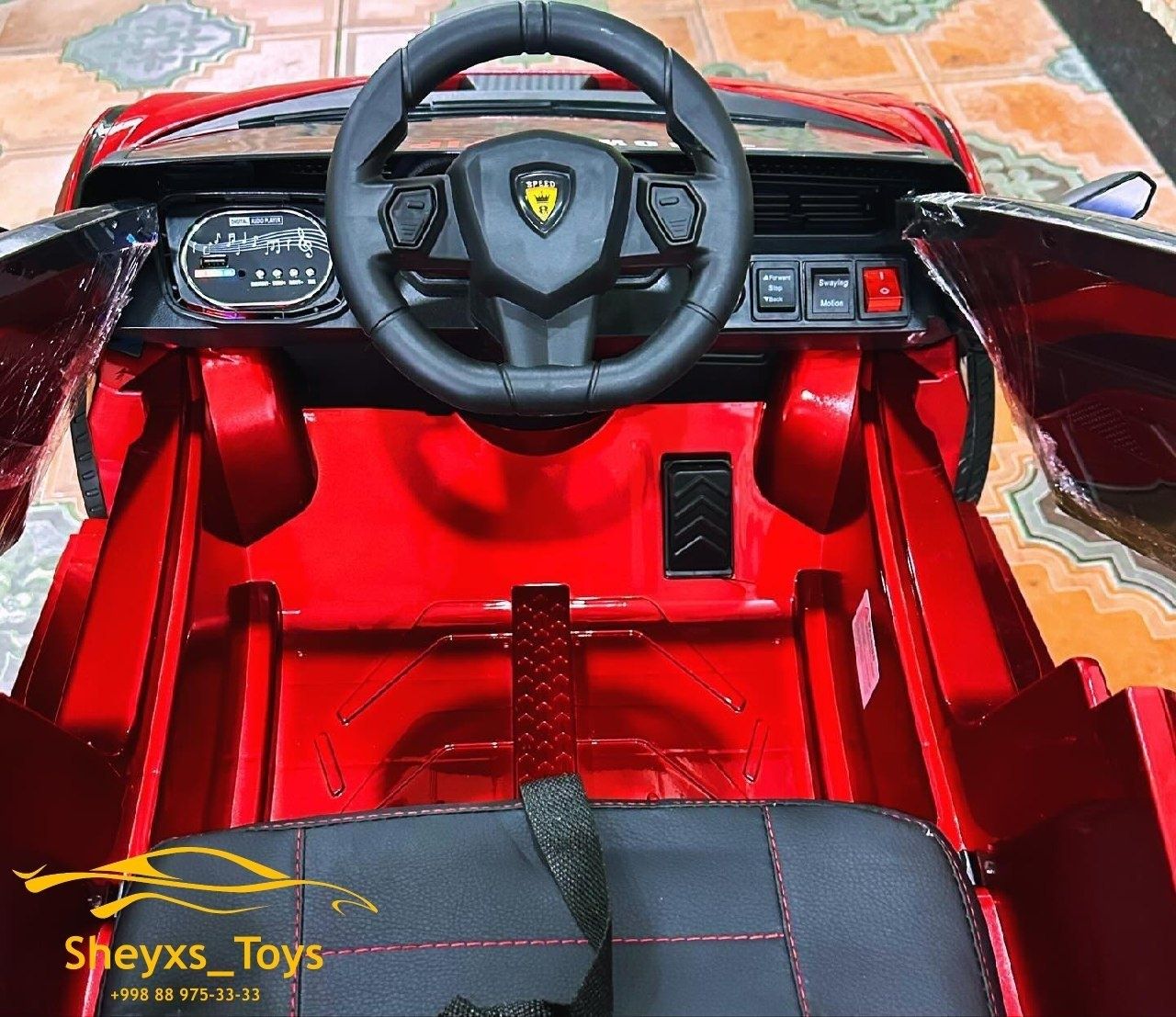Икки у́риндикли Lamborghini Sеan электромобили