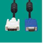 Видеошнур DVI-I / VGA кабель 1.5 метра