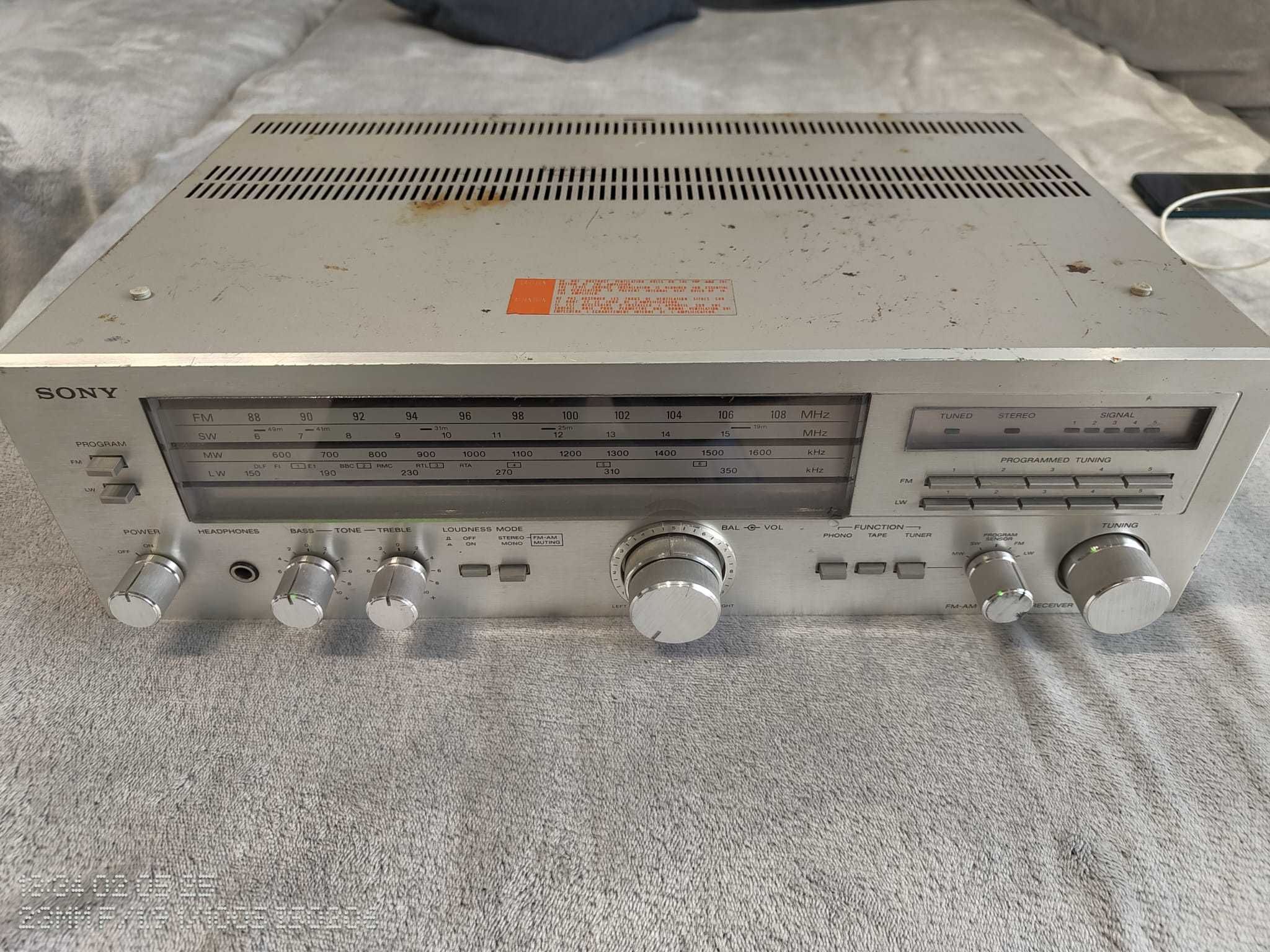 Sony STR-333l AM/FM Program Receiver 1979