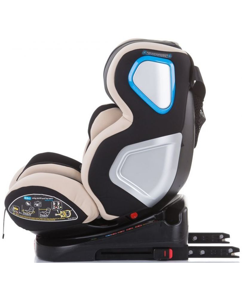 Столче за кола Chipolino - Evolute 360, 0-36 kg, с Isofix, ванилия