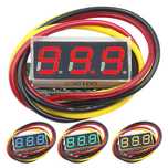 Voltmetru digital 0V-100V
Culoare: ROSU.
Curent de lucru Rata de
