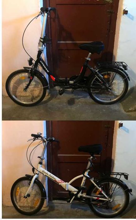 Biciclete pliabile 20" -Garda Folding si Citadinne in perfecta stare