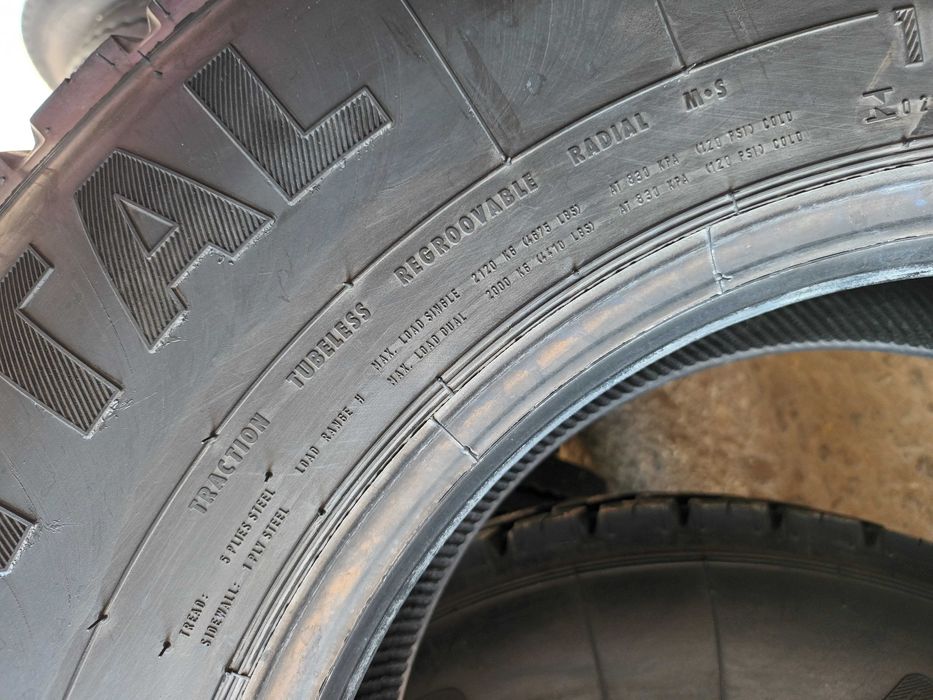 4тежкотоварни гуми 10R17.5 Continental LDR1 134/132L M+S 1440лв. С ДДС