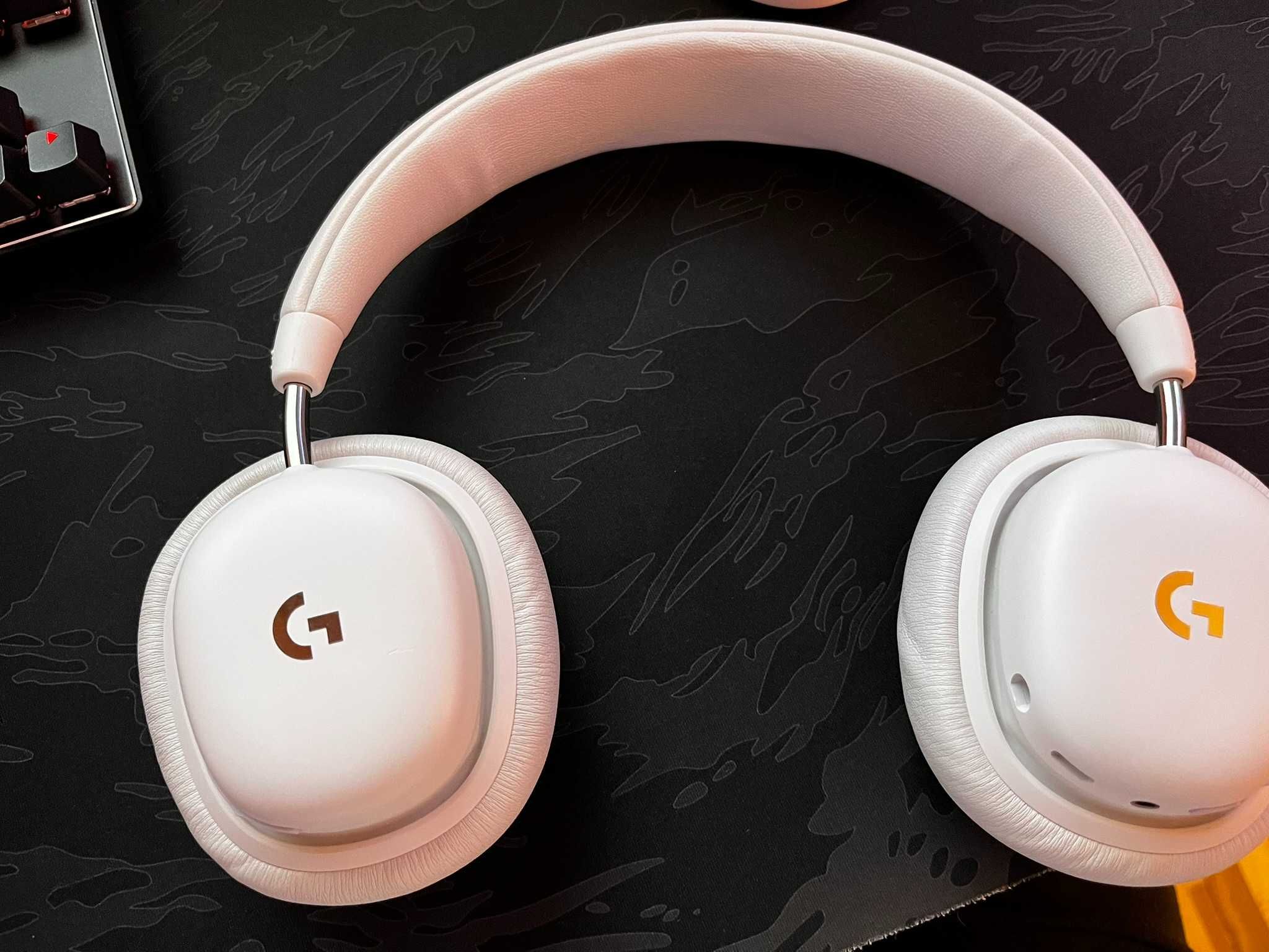 Casti Gaming Wireless LOGITECH G735, RGB, surround, alb