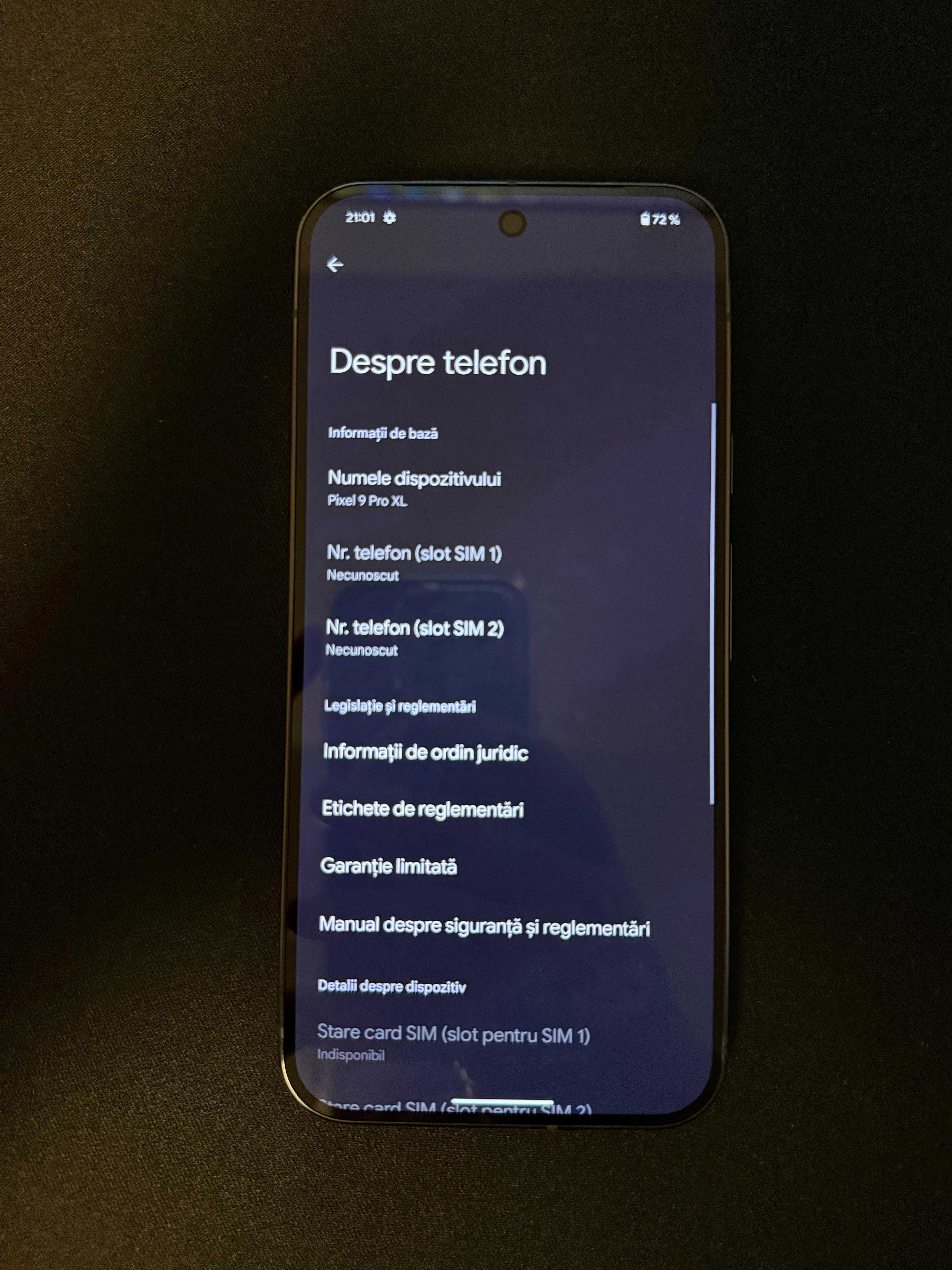 Google Pixel 9 Pro XL Obsidian