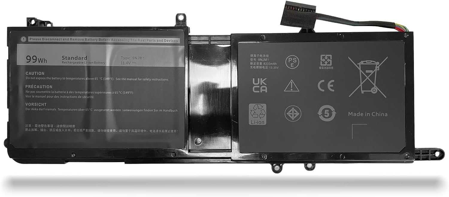 НОВA! Батерия за лаптоп Dell Alienware 17 R4/R5, 11.4V, 99Wh