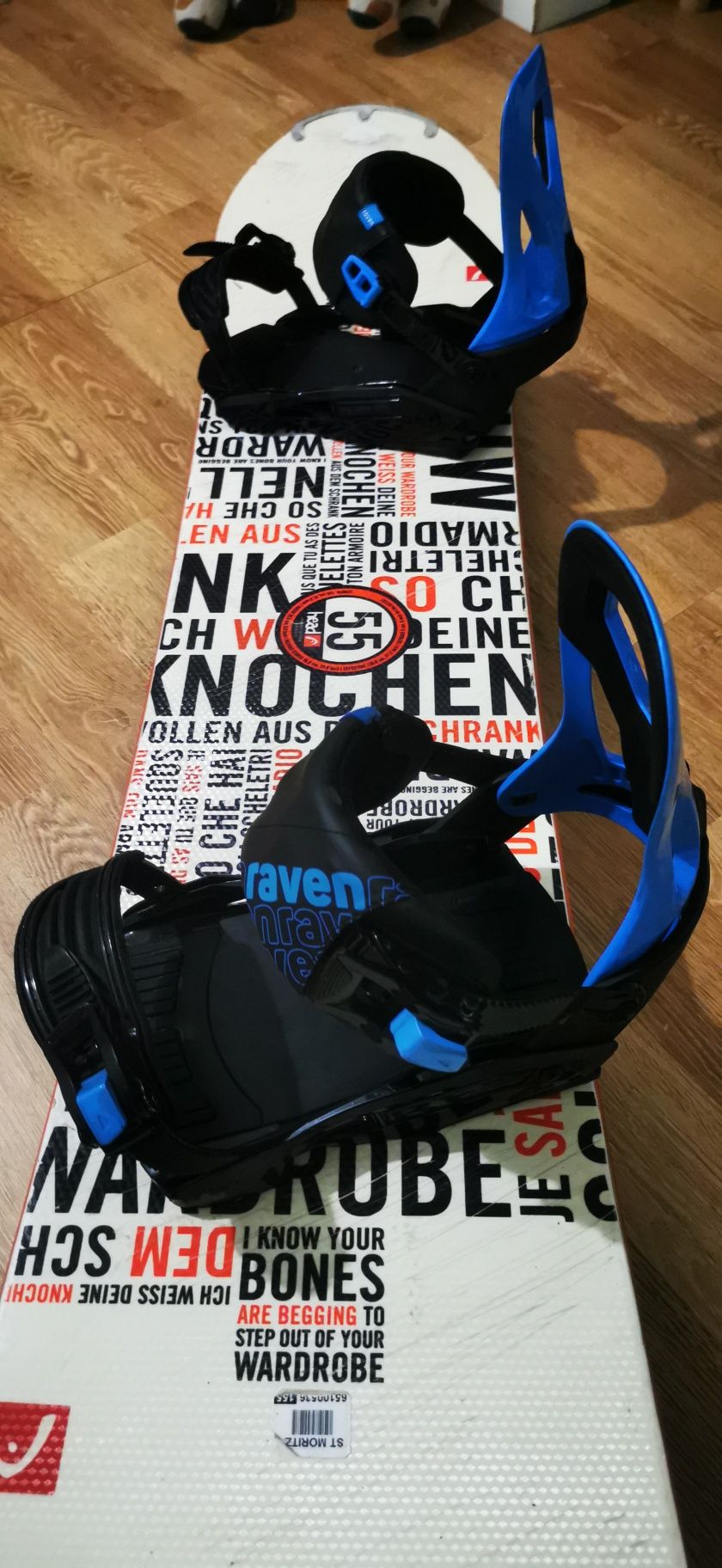 Placa snowboard HEAD 155 cu legaturi Raven