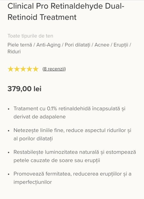 Paula's Choice Pro Retinaldehyde Dual Retinol Treatment NOU