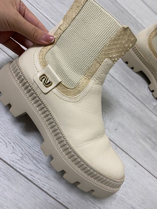 Кожанная осенняя обувь раз 38, цена 65000