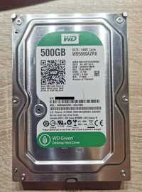 9 BUC x Western Digital Green 500GB SATA3 64MB