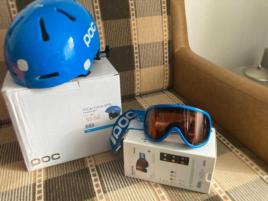 Casca si ochelari ski POC