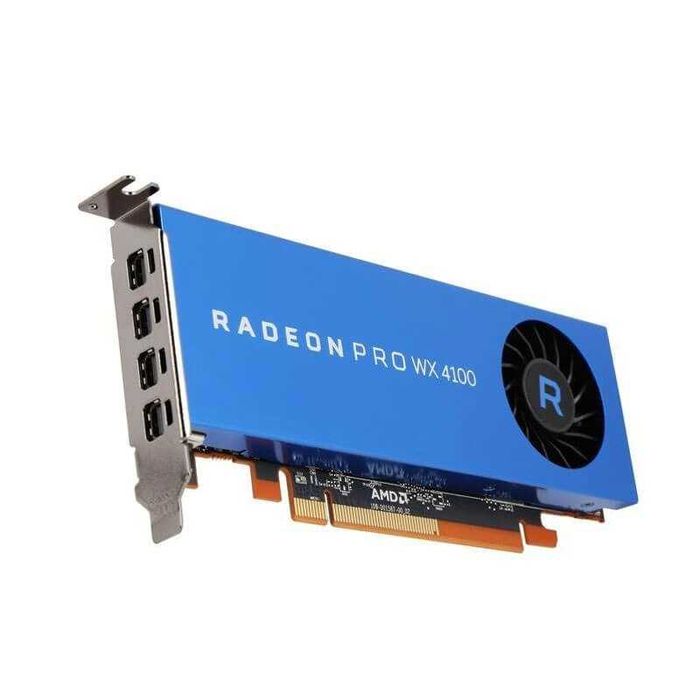 Placa video AMD Radeon PRO WX4100, 4 GB GDDR5, PCIe 3.0