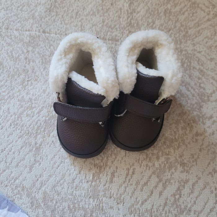 Бебешки буйки с вълнена подплата