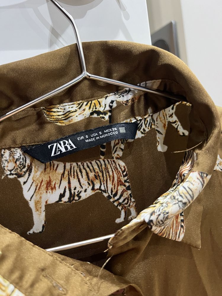 Риза с принт Zara