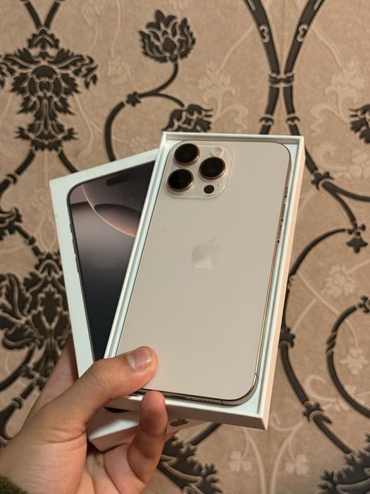 iPhone 16 Pro Max 256 93% Sim Korobka dokument