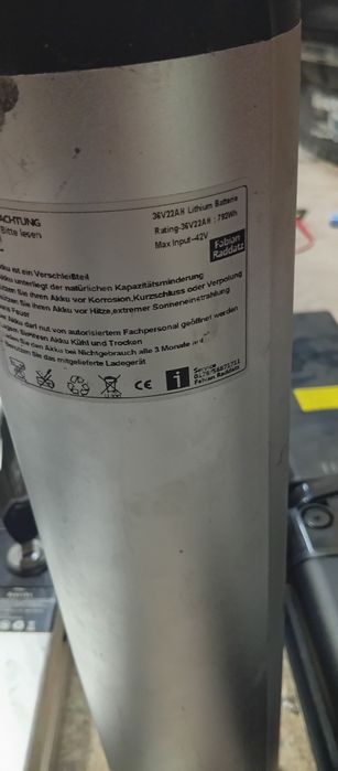 Baterie bicicleta 36v 22ah