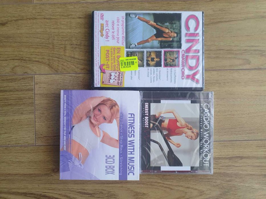 CD/DVD-uri Yoga, fitness, aerobic