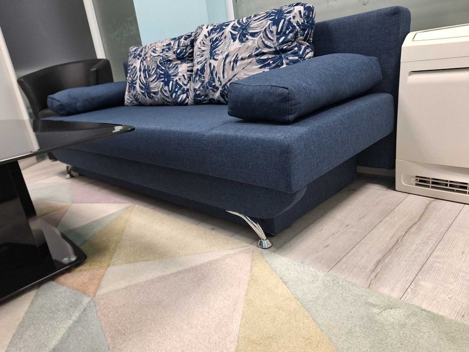 Диван текстил с функция сън