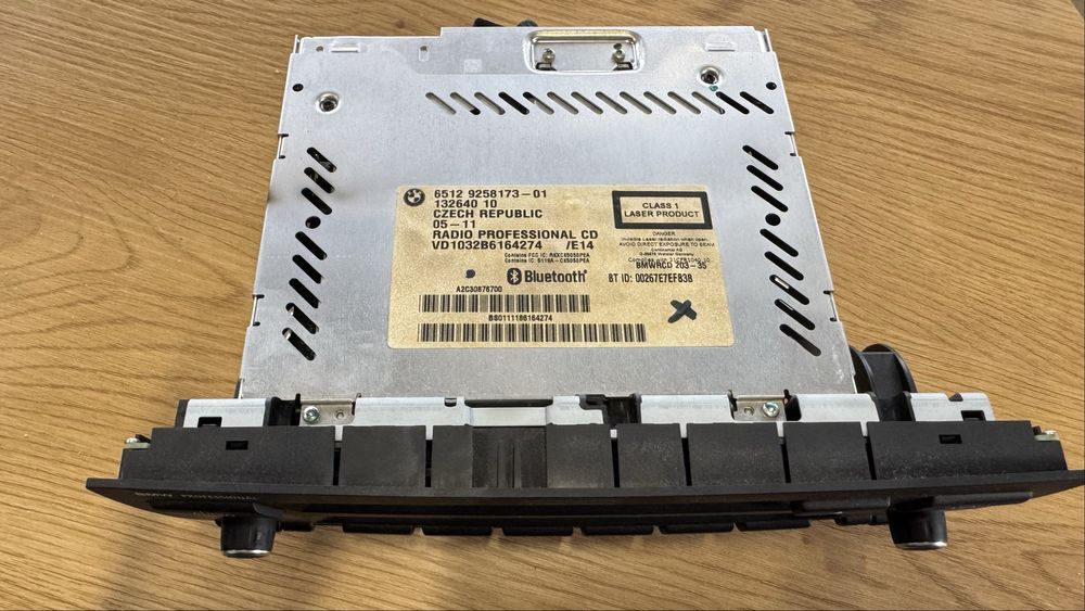 Radio BMW Professional CD E81 E82 E87 E88 E90LCI E84