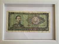 Bancnota cincizeci lei 1966 RSR