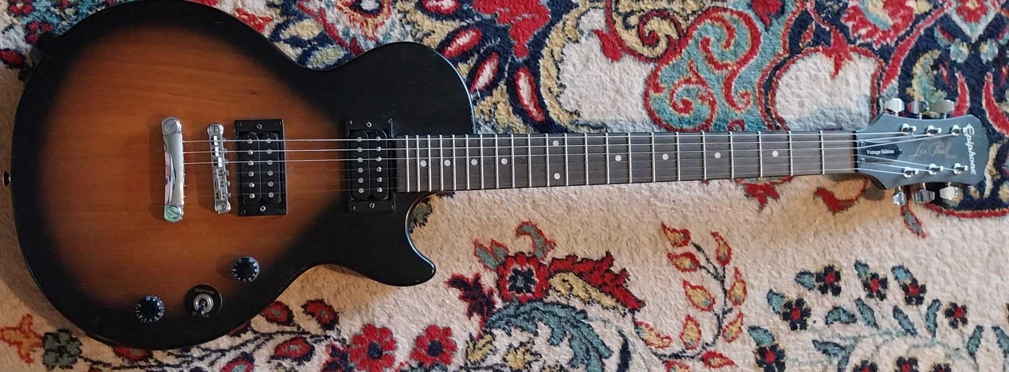 Set Chitara Epiphone Les Paul Special + Amplificator Fender Mustang I