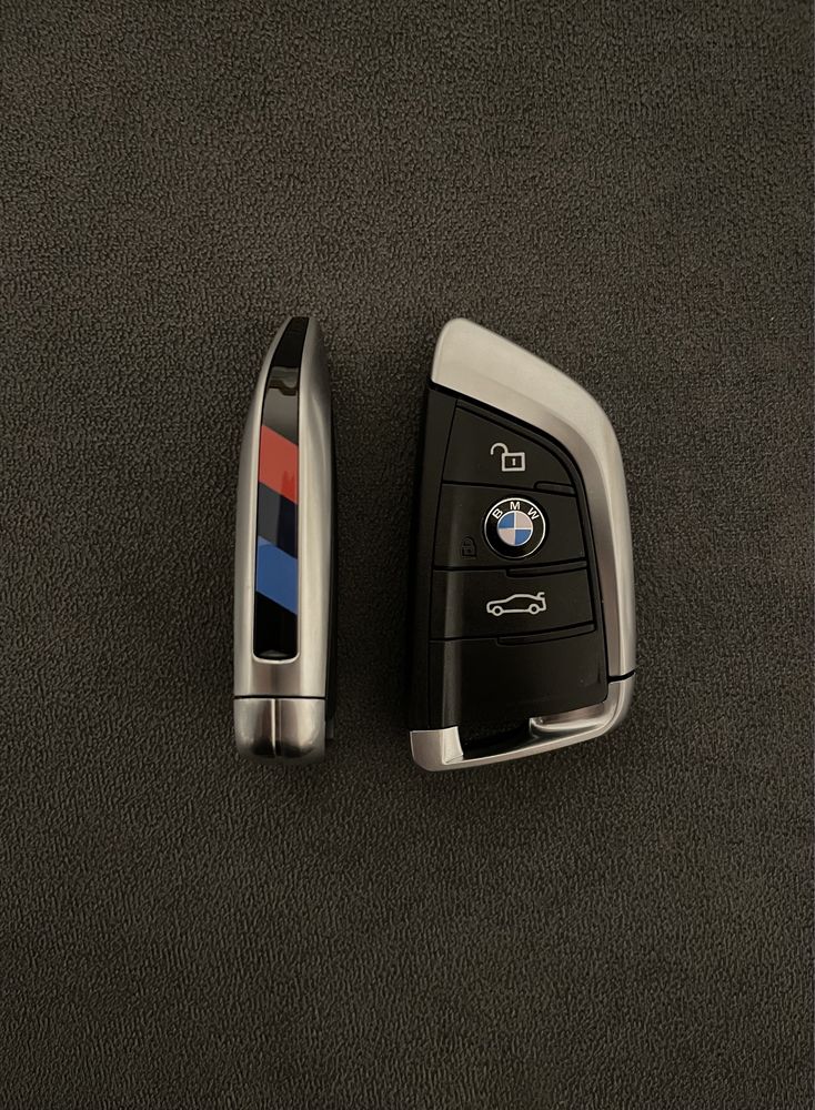 Carcasa cheie Key 3 butone negra M Bmw X1 X5 X6 X7 F15 F16 F48