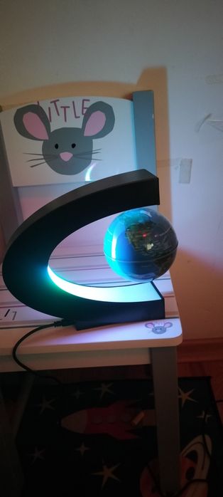 Glob pământesc magnetic plutitor cu LED