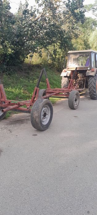 Caruta dupa tractor