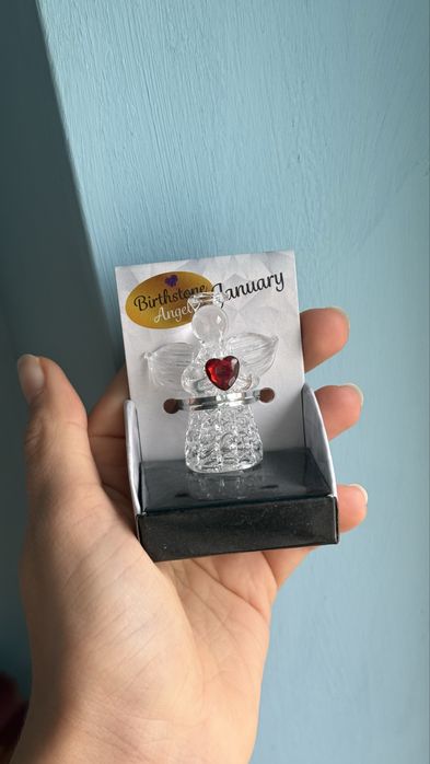 Коледна Декорация Подарък ангелче