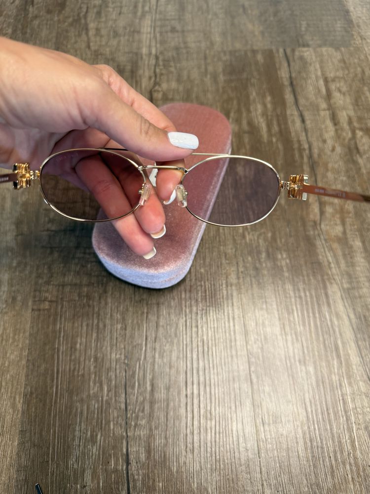 Очила miu miu оригинални розови