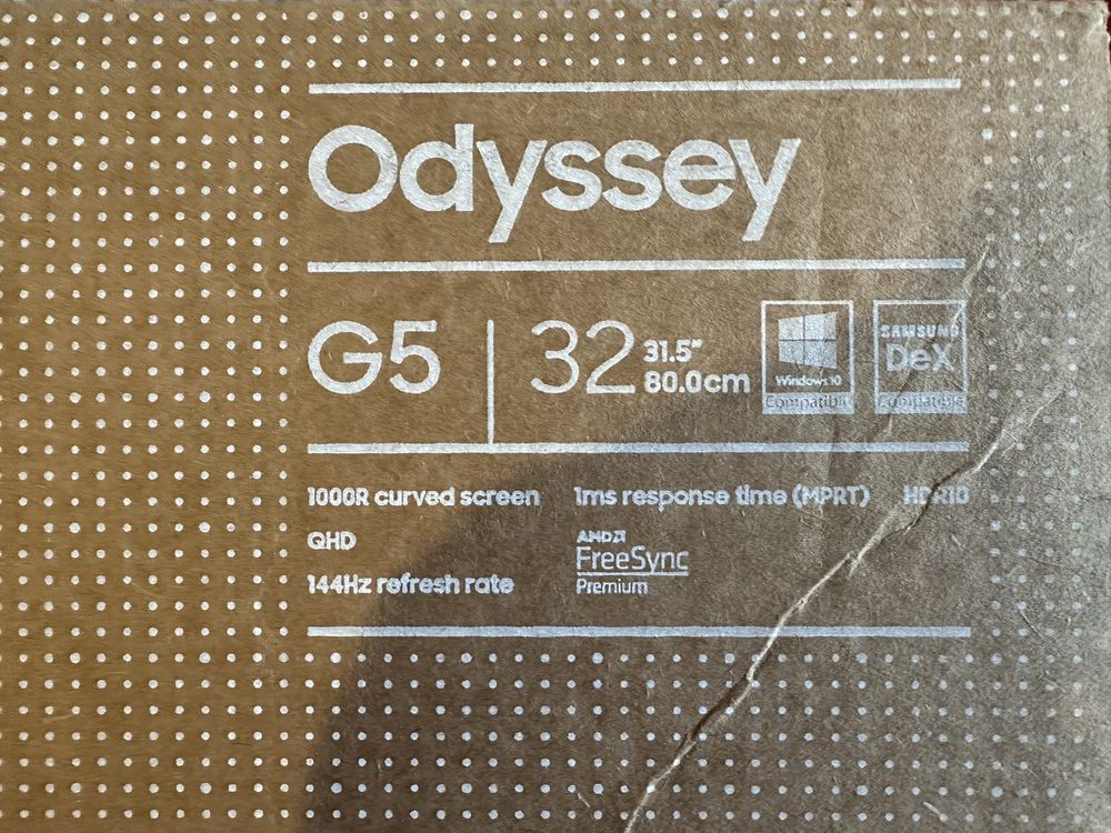 Monito gaming Samsung Odyssey G5 32’