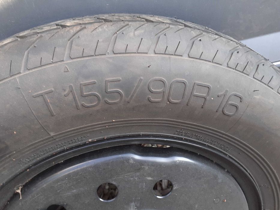 Roata rezerva SLIM Dacia Renault Mazda Kia Hyundai  155 90 R16 5x114.3