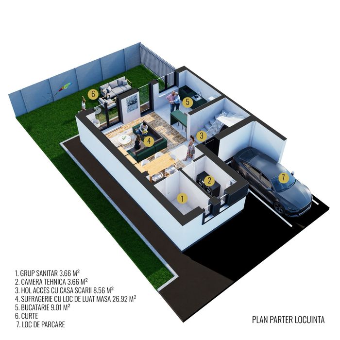 Case înșiruite de vânzare – Sector 5, București