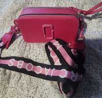 Розова малка чанта camera bag
