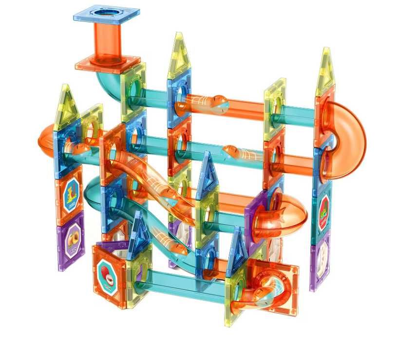 Голям 3D Цветен Магнитен конструктор MAGIC MAGNETIC BLOCKS