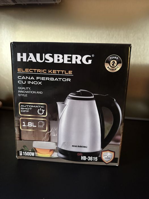 Fierbator/ cana electrica inox Hausberg
